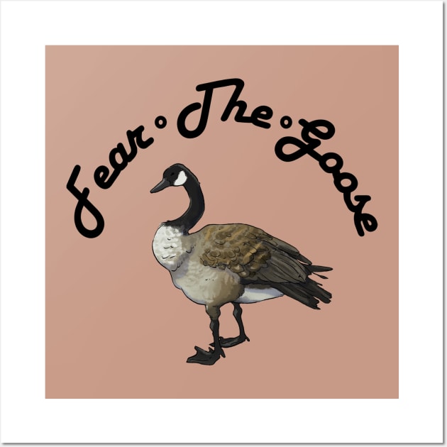 Fear the Goose Wall Art by E. Leary Art